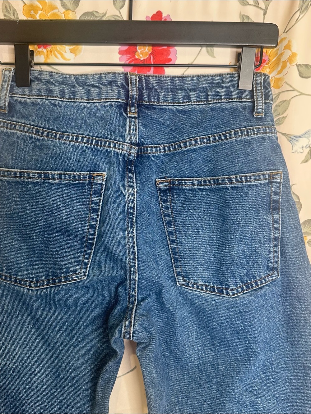FREE PEOPLE | We The Free | Classic High-Rise Women’s Blue Jeans | Size 25 - Picture 3 of 4